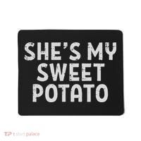 Shes My Sweet Potato Matching Couples Thanksgiving Set Mousepad thumb 0