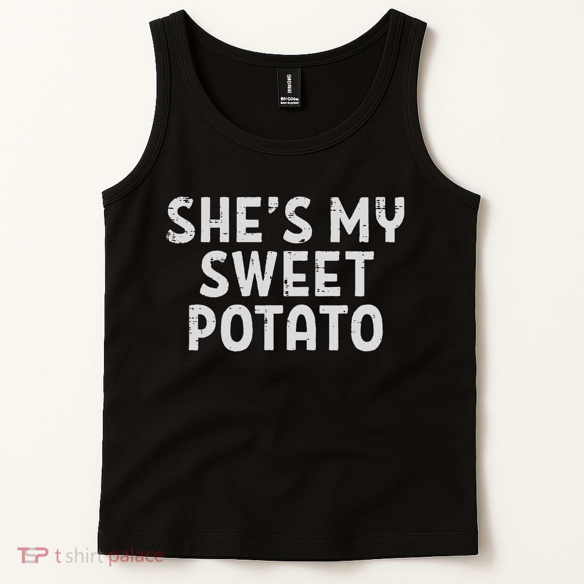 Shes My Sweet Potato Matching Couples Thanksgiving Set Tank Top