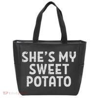 Shes My Sweet Potato Matching Couples Thanksgiving Set Tote Bag thumb 0