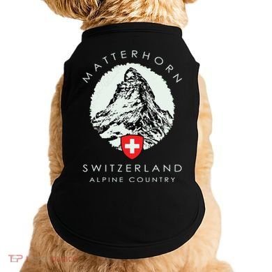 Switzerland Matterhorn Doggie Tank