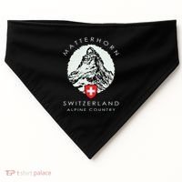 Switzerland Matterhorn USA-Made Doggie Bandana thumb 0