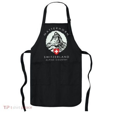 Switzerland Matterhorn Apron