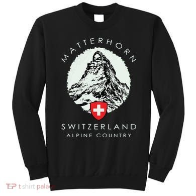 Switzerland Matterhorn Sweatshirt