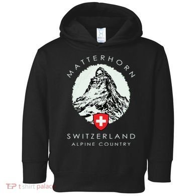 Switzerland Matterhorn Toddler Hoodie