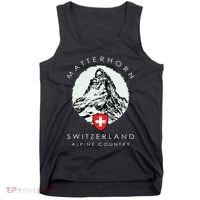 Switzerland Matterhorn Tank Top thumb 0