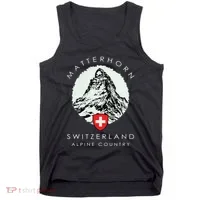 Switzerland Matterhorn Tank Top thumb 0