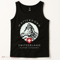 Switzerland Matterhorn Tank Top thumb 2