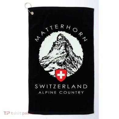 Switzerland Matterhorn Golf Towel