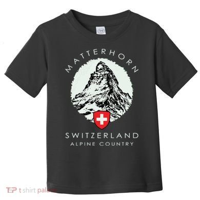 Switzerland Matterhorn Toddler T-Shirt