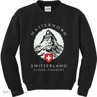 Switzerland Matterhorn Kids Sweatshirt thumb 0