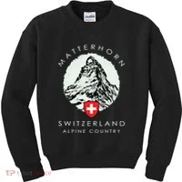 Switzerland Matterhorn Kids Sweatshirt thumb 0