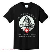 Switzerland Matterhorn Kids T-Shirt thumb 0