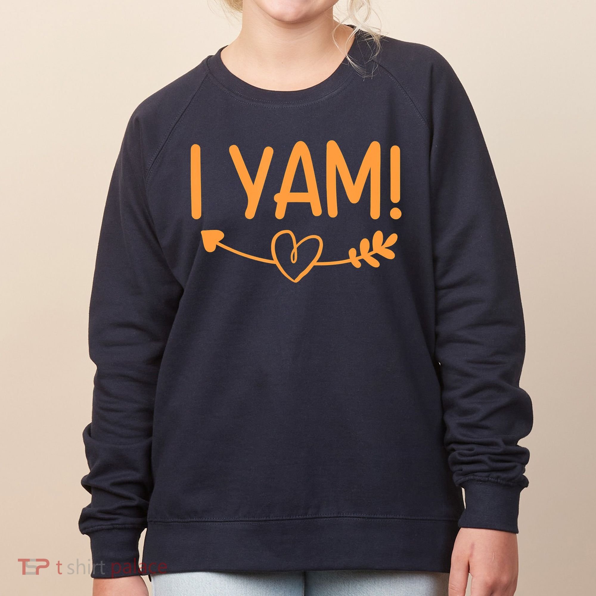 She's My Sweet Potato I YAM Couple Matching Women's Sweatshirt