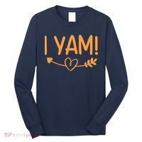 She's My Sweet Potato I YAM Couple Matching Long Sleeve Shirt thumb 0