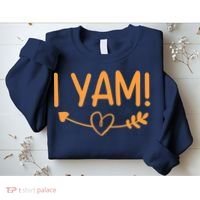 She's My Sweet Potato I YAM Couple Matching Sweatshirt thumb 2