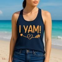 She's My Sweet Potato I YAM Couple Matching Women's Tank Top thumb 2