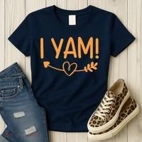 She's My Sweet Potato I YAM Couple Matching Women's T-Shirt thumb 3