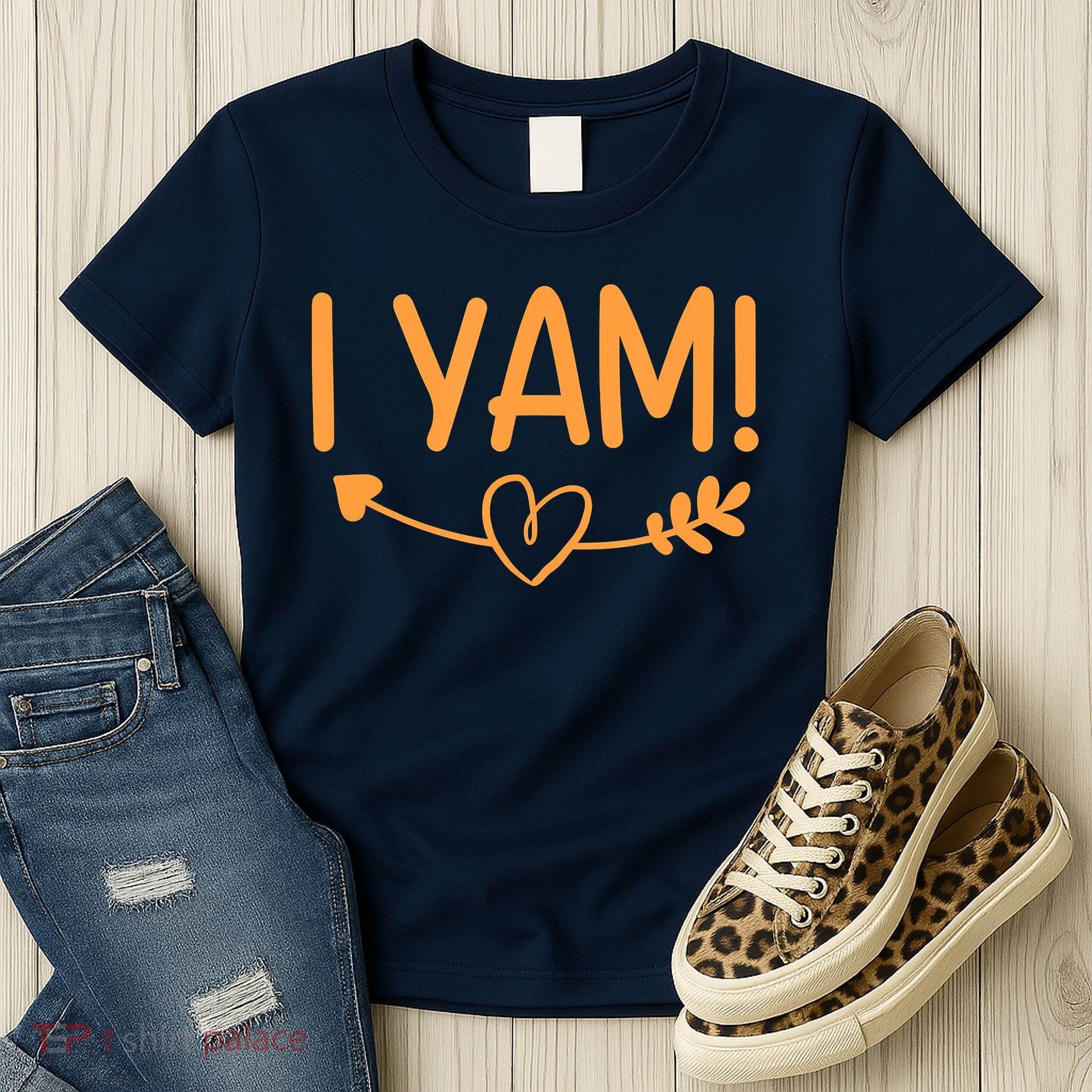 She's My Sweet Potato I YAM Couple Matching Women's T-Shirt