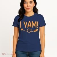 She's My Sweet Potato I YAM Couple Matching Women's T-Shirt thumb 4