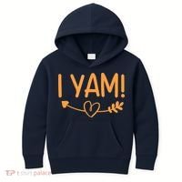 She's My Sweet Potato I YAM Couple Matching Kids Hoodie thumb 0