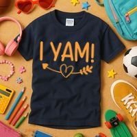 She's My Sweet Potato I YAM Couple Matching Kids T-Shirt thumb 3