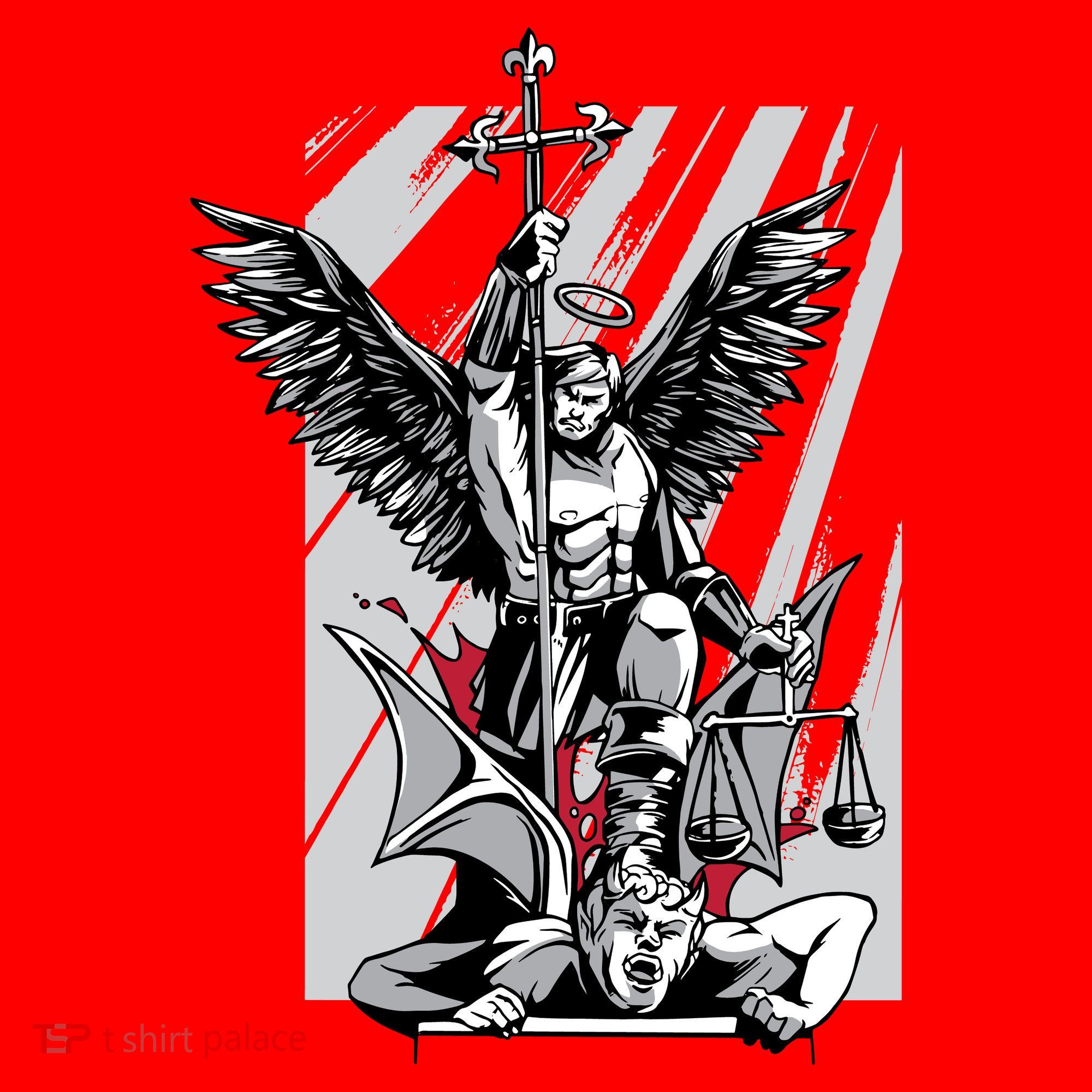 Saint Michael Santa Hat