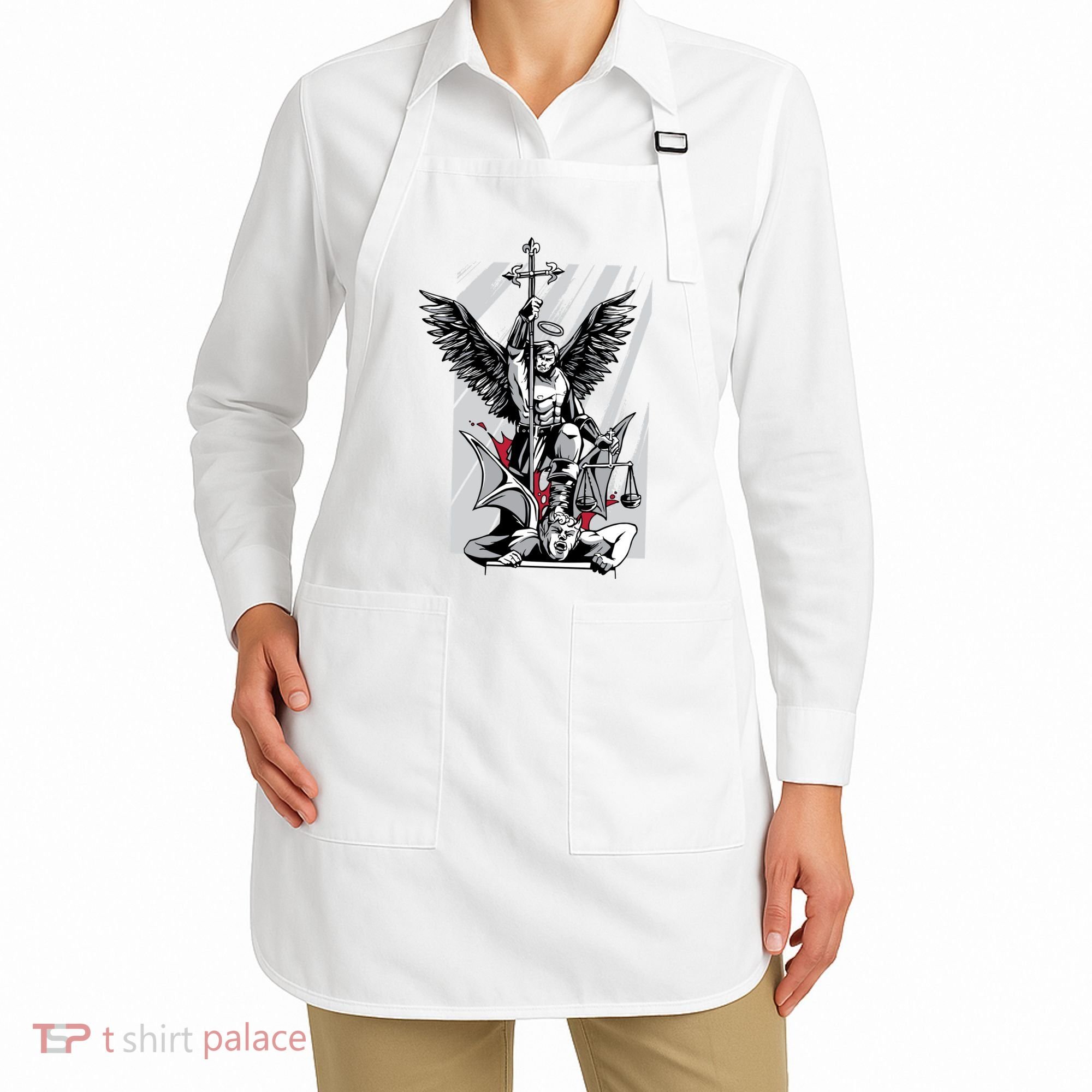 Saint Michael Apron