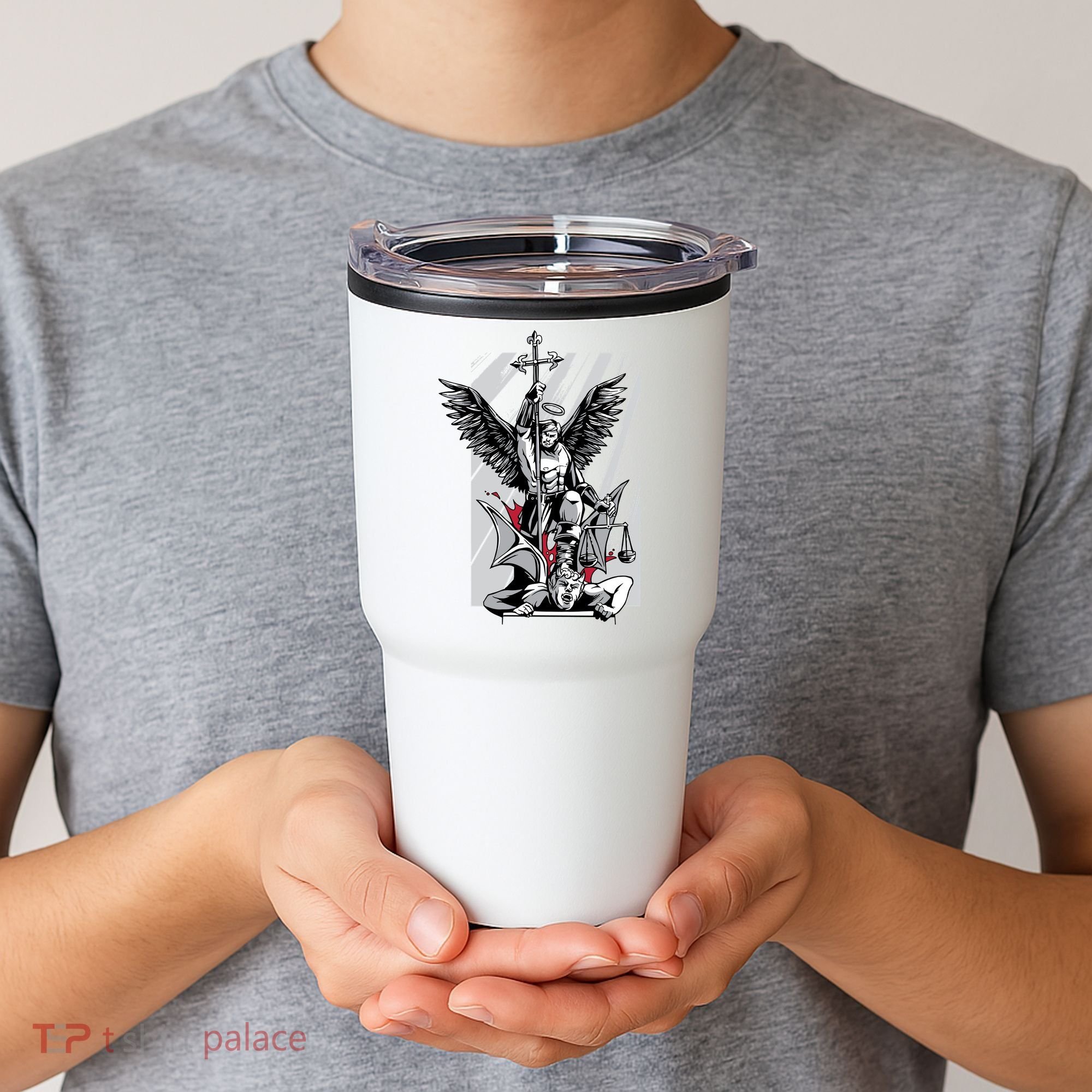 Saint Michael Tumbler