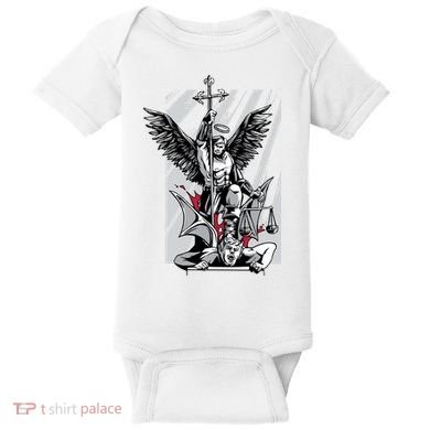 Saint Michael Baby Bodysuit