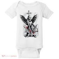 Saint Michael Baby Bodysuit thumb 0