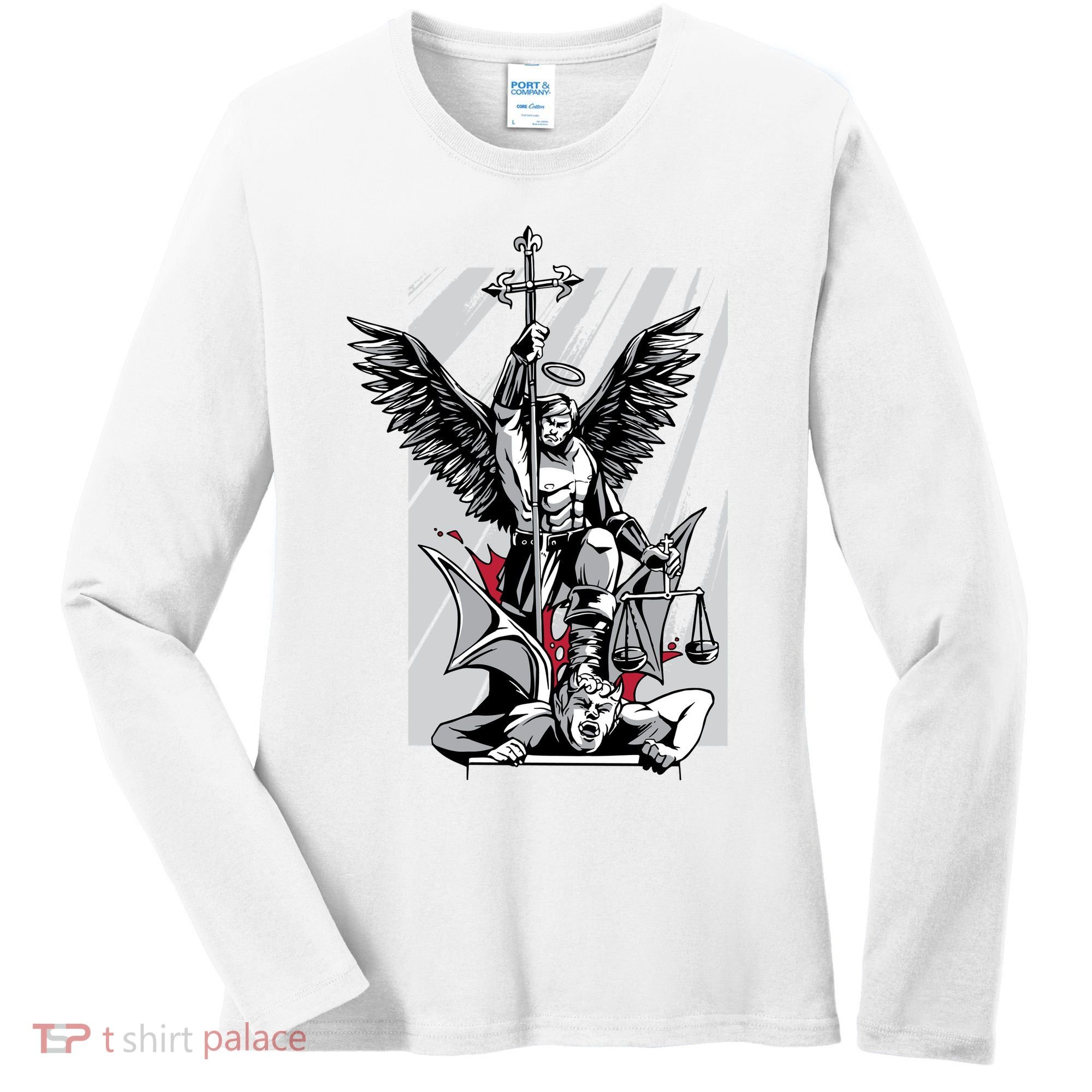 Saint Michael Women's Long Sleeve Shirt