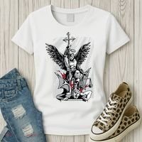 Saint Michael Women's T-Shirt thumb 3