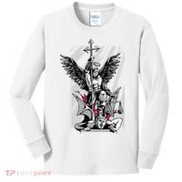 Saint Michael Kids Long Sleeve Shirt thumb 0