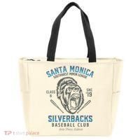 Santa Monica Silverbacks Minor League Retro Baseball Team Tote Bag thumb 0