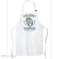 Santa Monica Silverbacks Minor League Retro Baseball Team Apron thumb 0