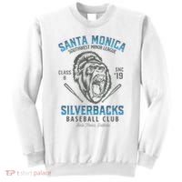 Santa Monica Silverbacks Minor League Retro Baseball Team Sweatshirt thumb 0