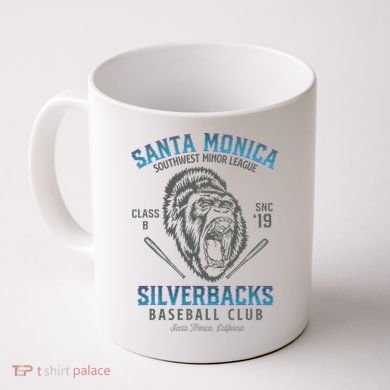 Santa Monica Silverbacks Minor League Retro Baseball Team Coffee Mug