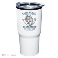 Santa Monica Silverbacks Minor League Retro Baseball Team Tumbler thumb 0