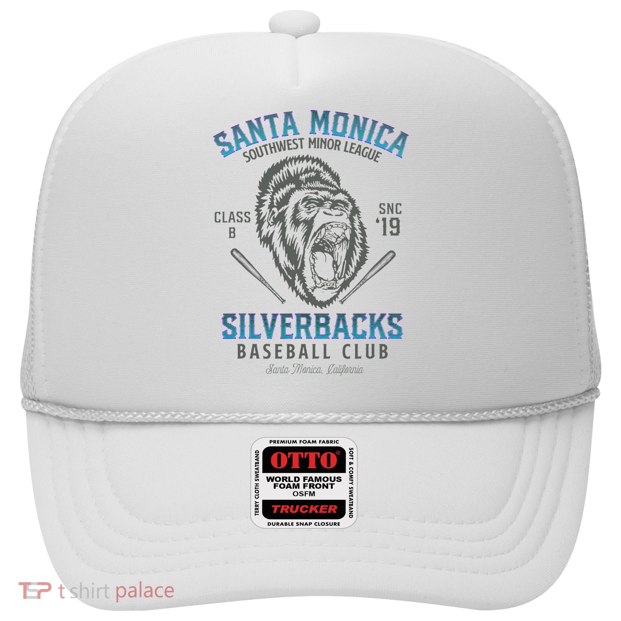 Santa Monica Silverbacks Minor League Retro Baseball Team Hat