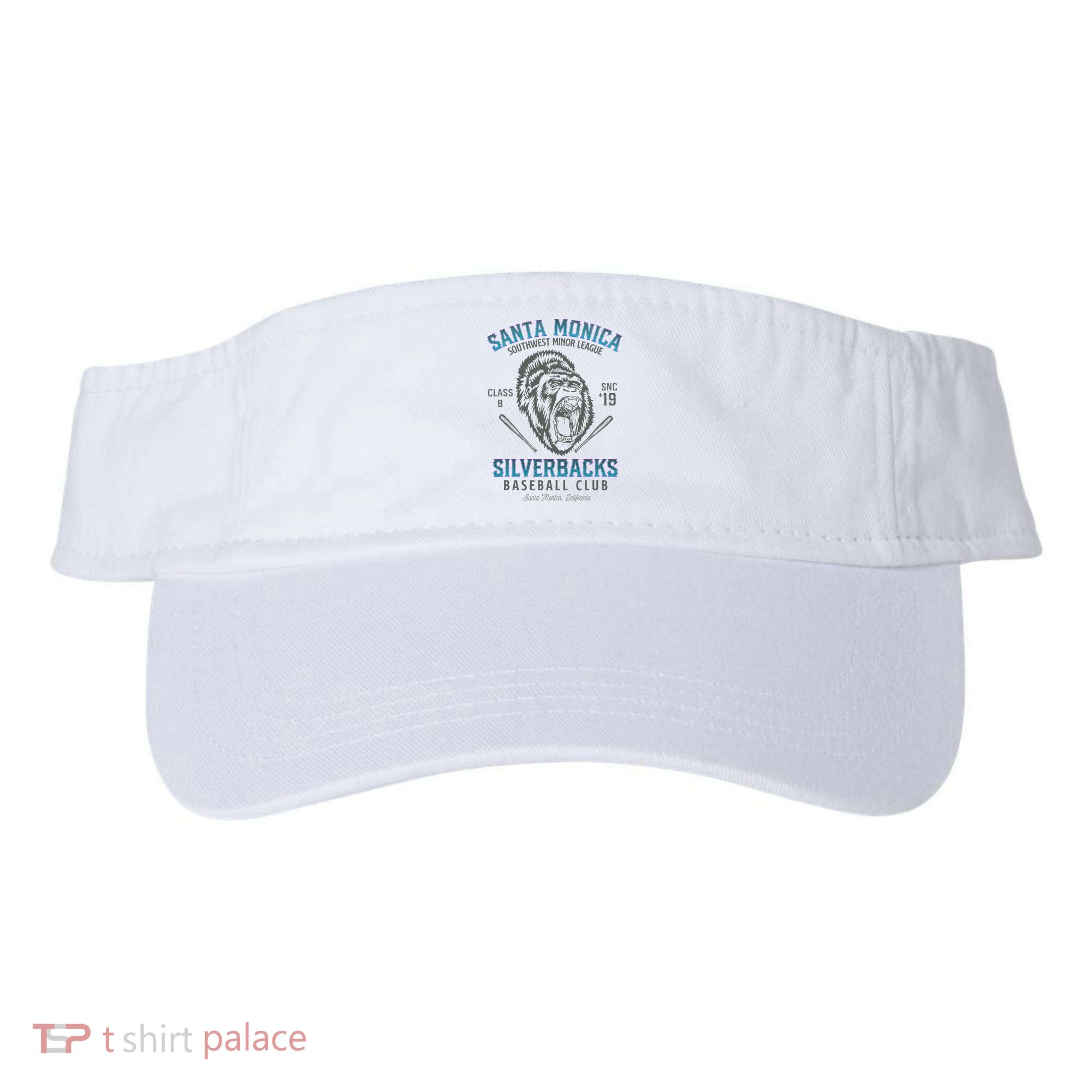 Santa Monica Silverbacks Minor League Retro Baseball Team Visor