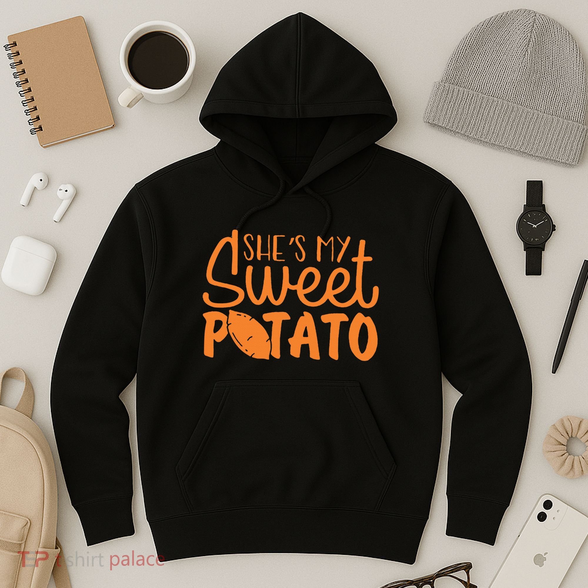 SheS My Sweet Potato I Yam Set Couples Hoodie