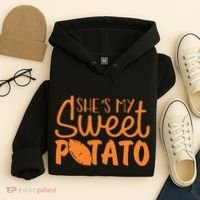 SheS My Sweet Potato I Yam Set Couples Hoodie thumb 4