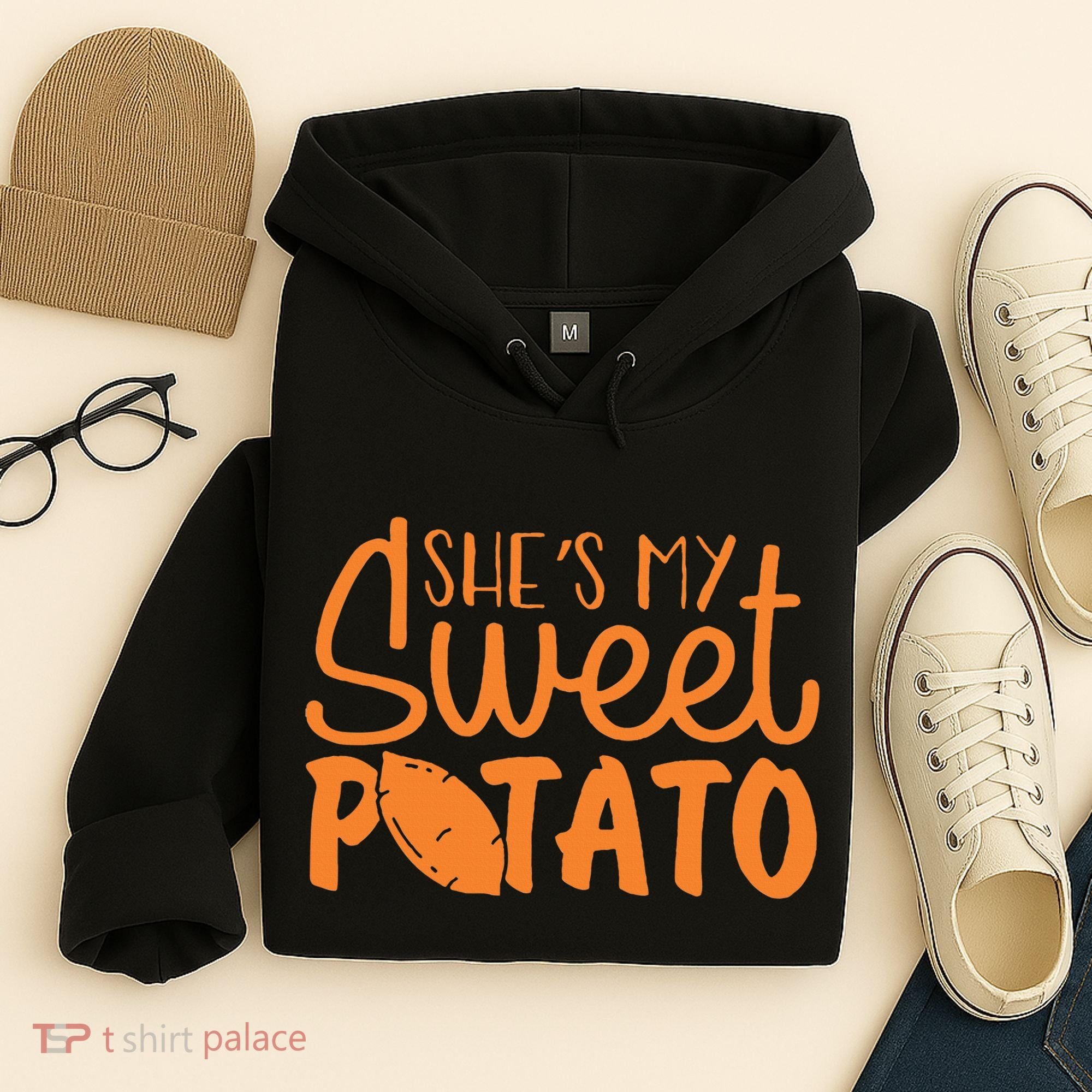 SheS My Sweet Potato I Yam Set Couples Hoodie