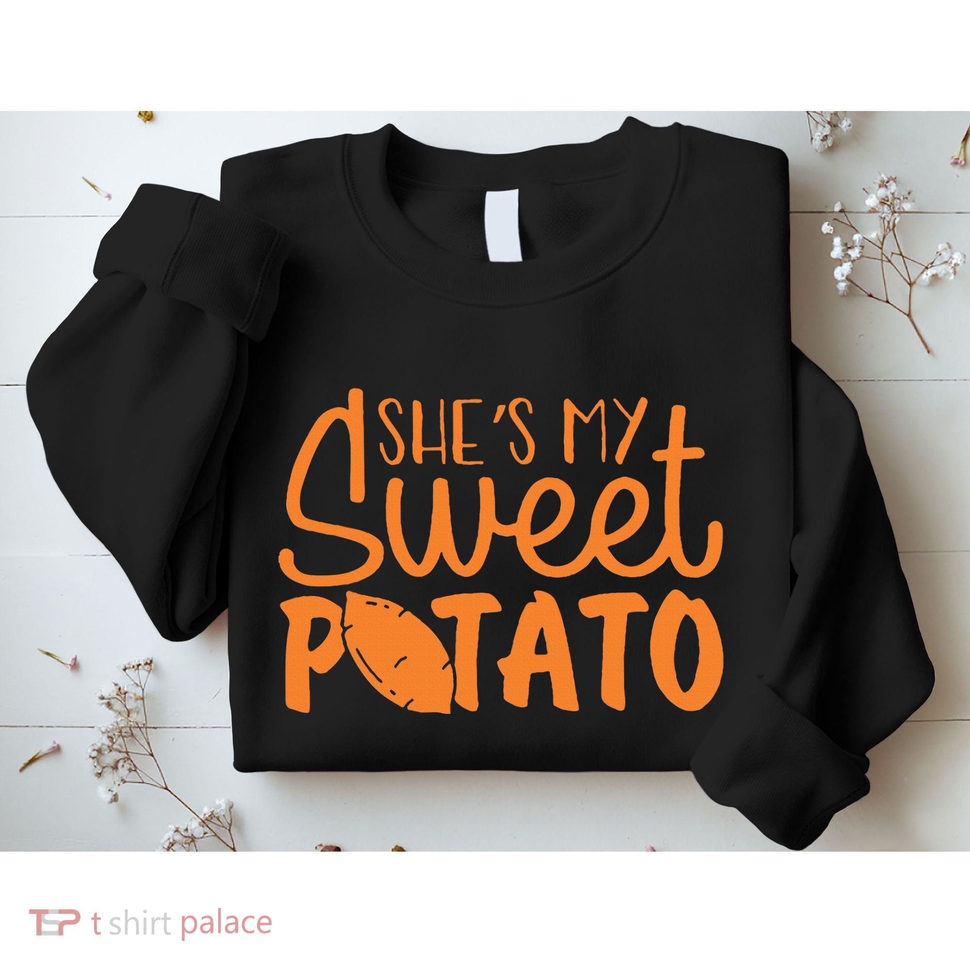 SheS My Sweet Potato I Yam Set Couples Sweatshirt