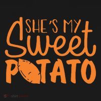 SheS My Sweet Potato I Yam Set Couples Sweatshirt thumb 3