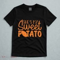 SheS My Sweet Potato I Yam Set Couples T-Shirt thumb 5