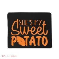 SheS My Sweet Potato I Yam Set Couples Mousepad thumb 0
