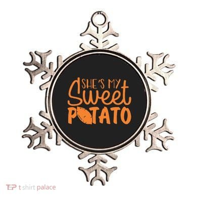 SheS My Sweet Potato I Yam Set Couples Ornament