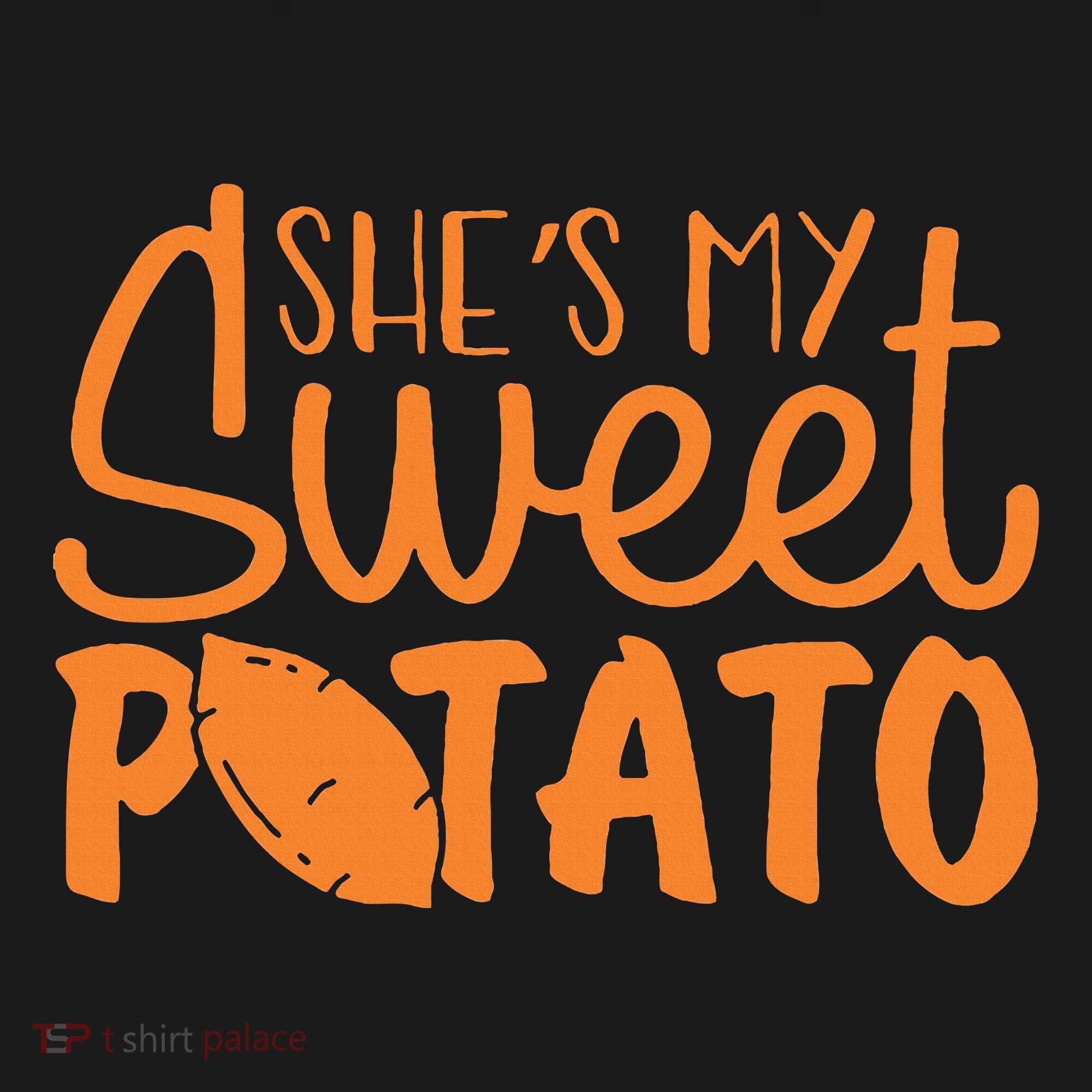 SheS My Sweet Potato I Yam Set Couples Ornament