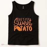 SheS My Sweet Potato I Yam Set Couples Tank Top thumb 2